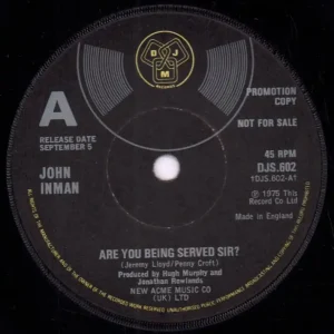 John Inman - Are You Being Served Sir? - 7 Inch Trending